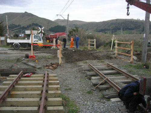 Truscotts Rd Level Crossing
