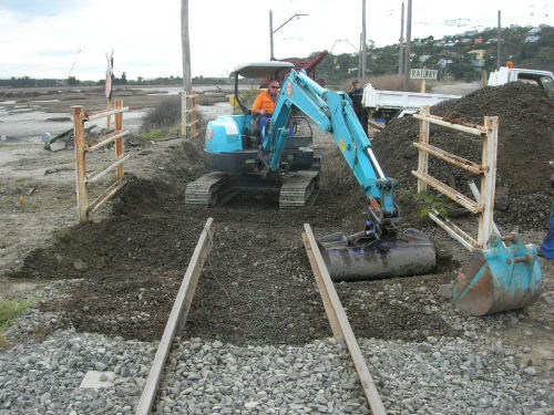 Truscotts Rd Level Crossing