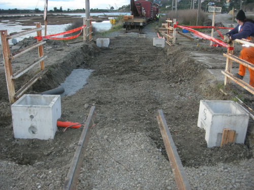 Truscotts Rd Level Crossing