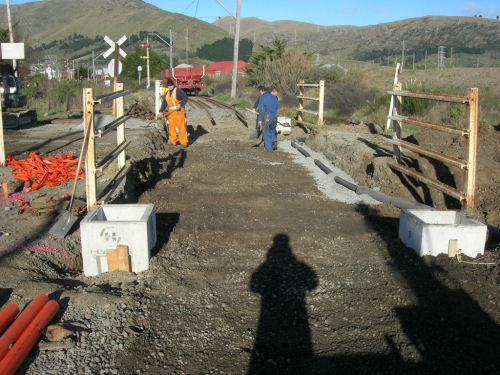 Truscotts Rd Level Crossing