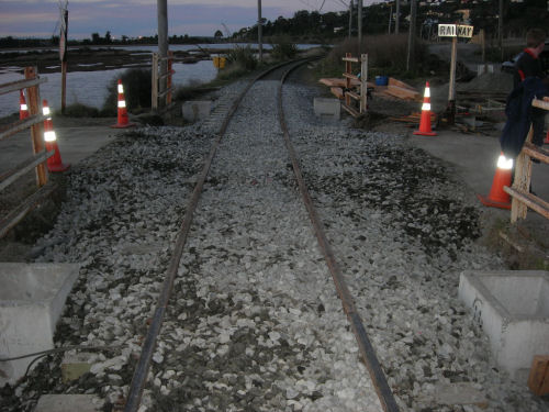 Truscotts Rd Level Crossing