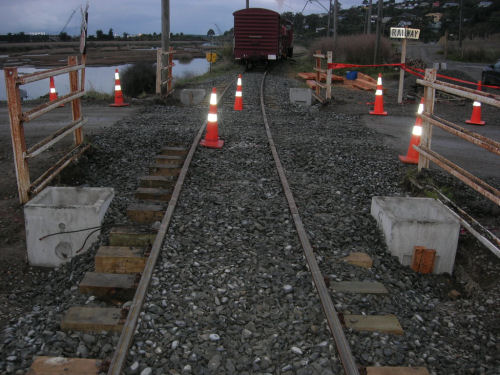 Truscotts Rd Level Crossing