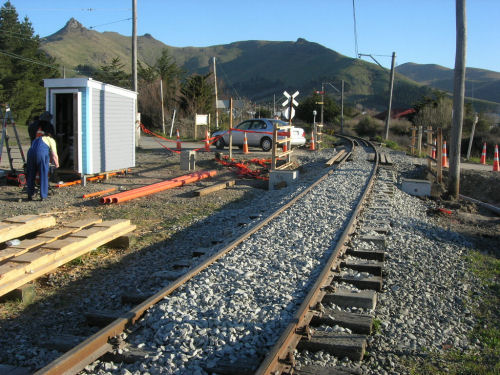 Truscotts Rd Level Crossing