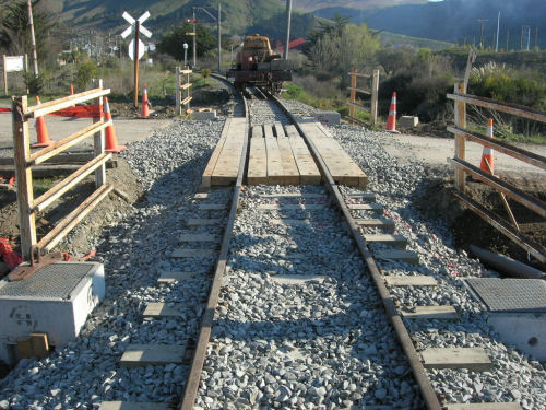 Truscotts Rd Level Crossing