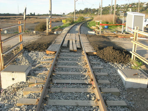 Truscotts Rd Level Crossing