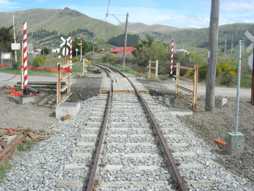 Truscotts Rd Level Crossing