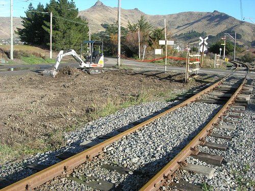 Truscotts Rd Level Crossing