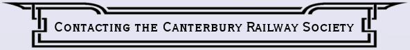 Contacting the Canterbury Rail Society.