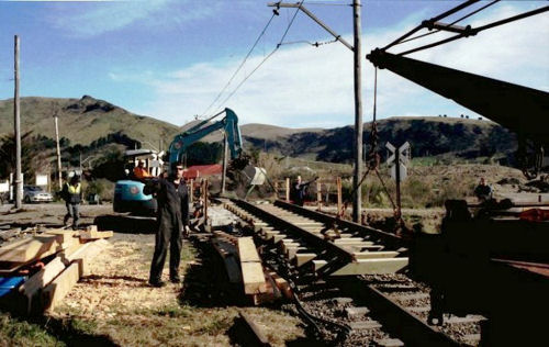 Truscotts Rd Level Crossing